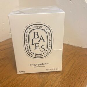 Diptyque Baies Scented Candle in White Packaging
